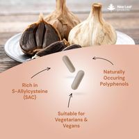 New Leaf Black Garlic Capsules